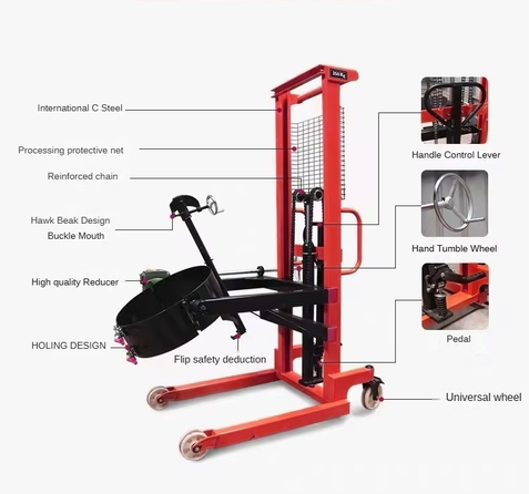 1 Details of Manual Oil Drum Lifter 1 Details of Manual Oil Drum Lifter